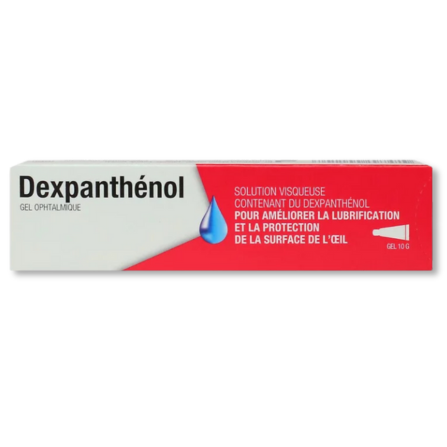 Le gel ophtalmique Dexpanthénol