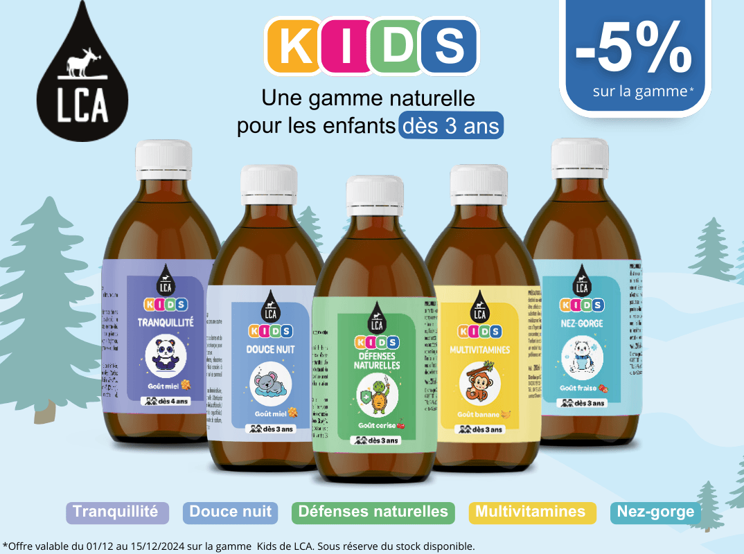 LCA Aroma kids, une gamme naturelle pour les enfants dès 3 ans 