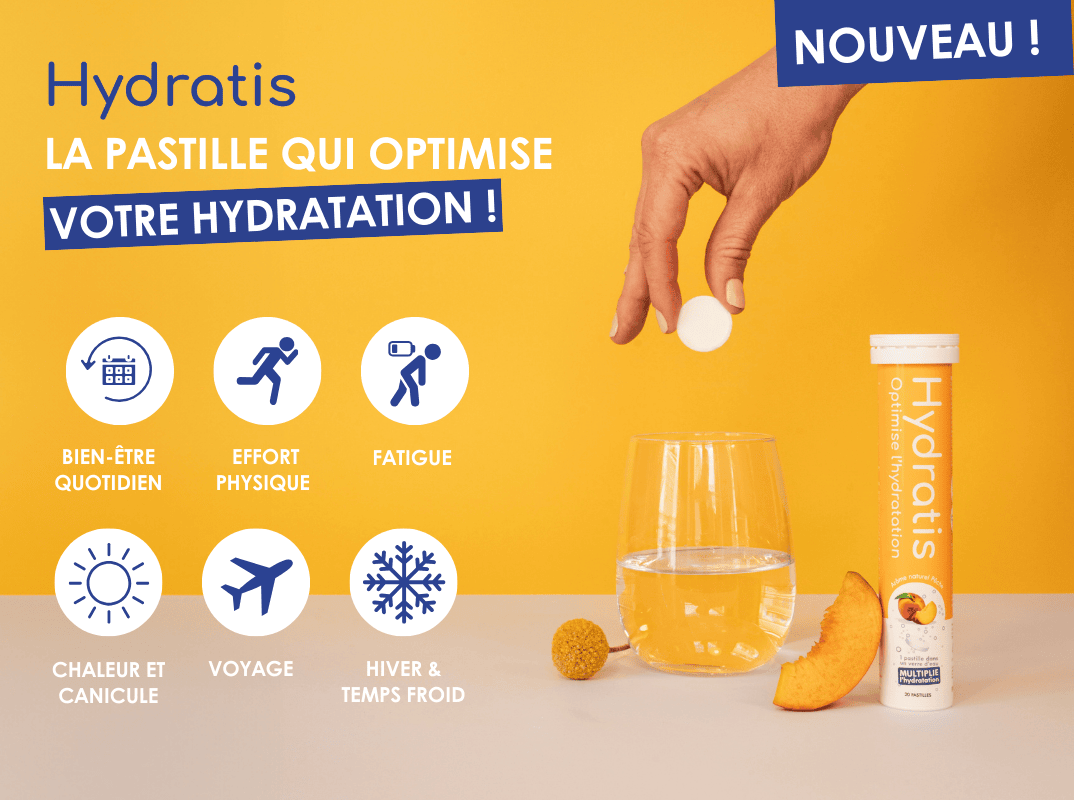 Hydratis, pour booster votre hydratation