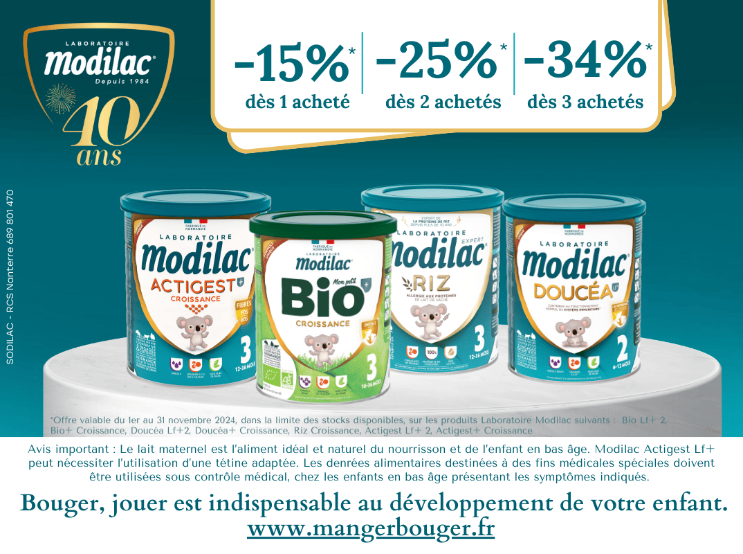 Modilac en promotion sur Pharmazon.fr