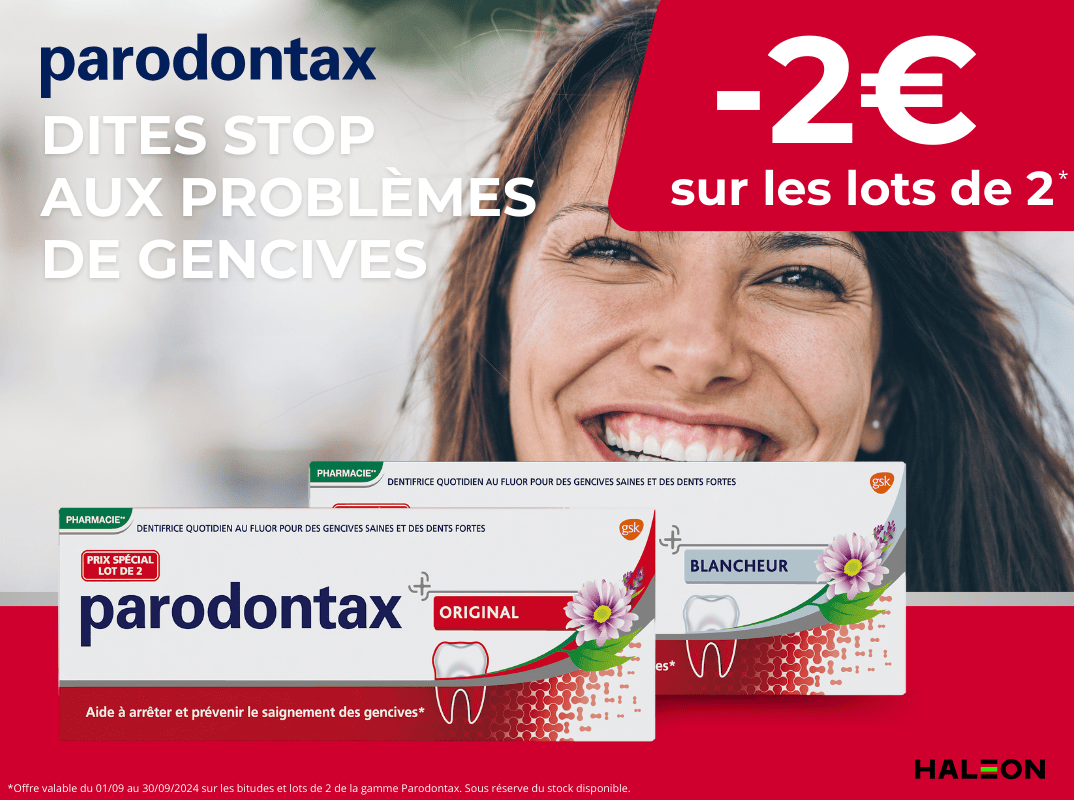 Dites stop aux problèmes de gencives avec Parodontax