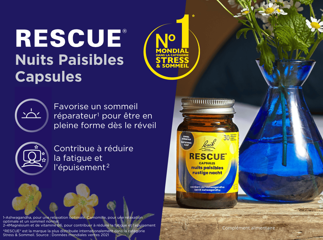 Rescue capsules nuits paisibles 