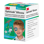 Boite de 50 Pansements orthoptiques avec adhésif silicone Garçons Midi