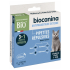 Pipettes répulsives Chatons et Chats 3 + 1 offerte Pipette de 1ml