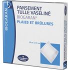 Pansement tulle vaseliné 10cm x 10cm - Boite de 10