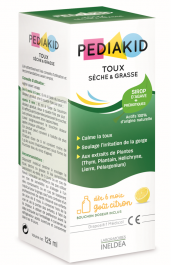 Acheter Sirop Toux Sèche et Grasse 125 ml Pediakid