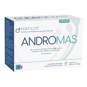 Andromas fertilité et conception homme - Boite de 30 sachets