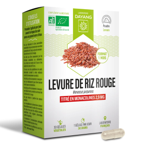 Levure de riz rouge Boite de 30