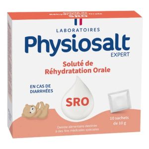 Soluté de réhydratation orale sachets 10g x 10