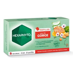 20 Pastilles mal de gorge