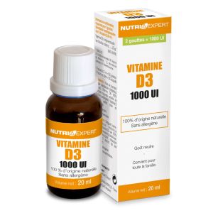 Vitamine D3 1000 UI 20ml