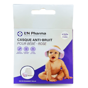 Casque Anti-bruit Bébé Rose