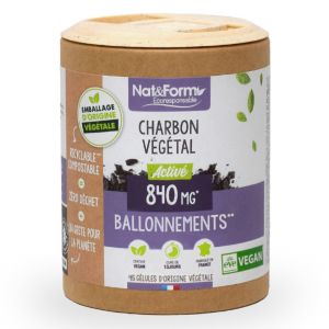 Charbon végétal activé gélules - Boite de 45