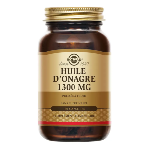 Huile d'onagre - 60 capsules