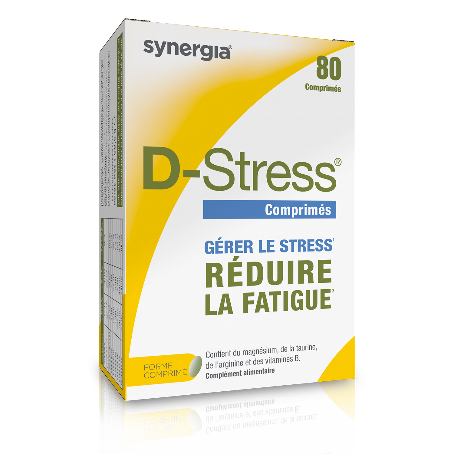 Synergia D-Stress 80 comprimés - Paraphamadirect