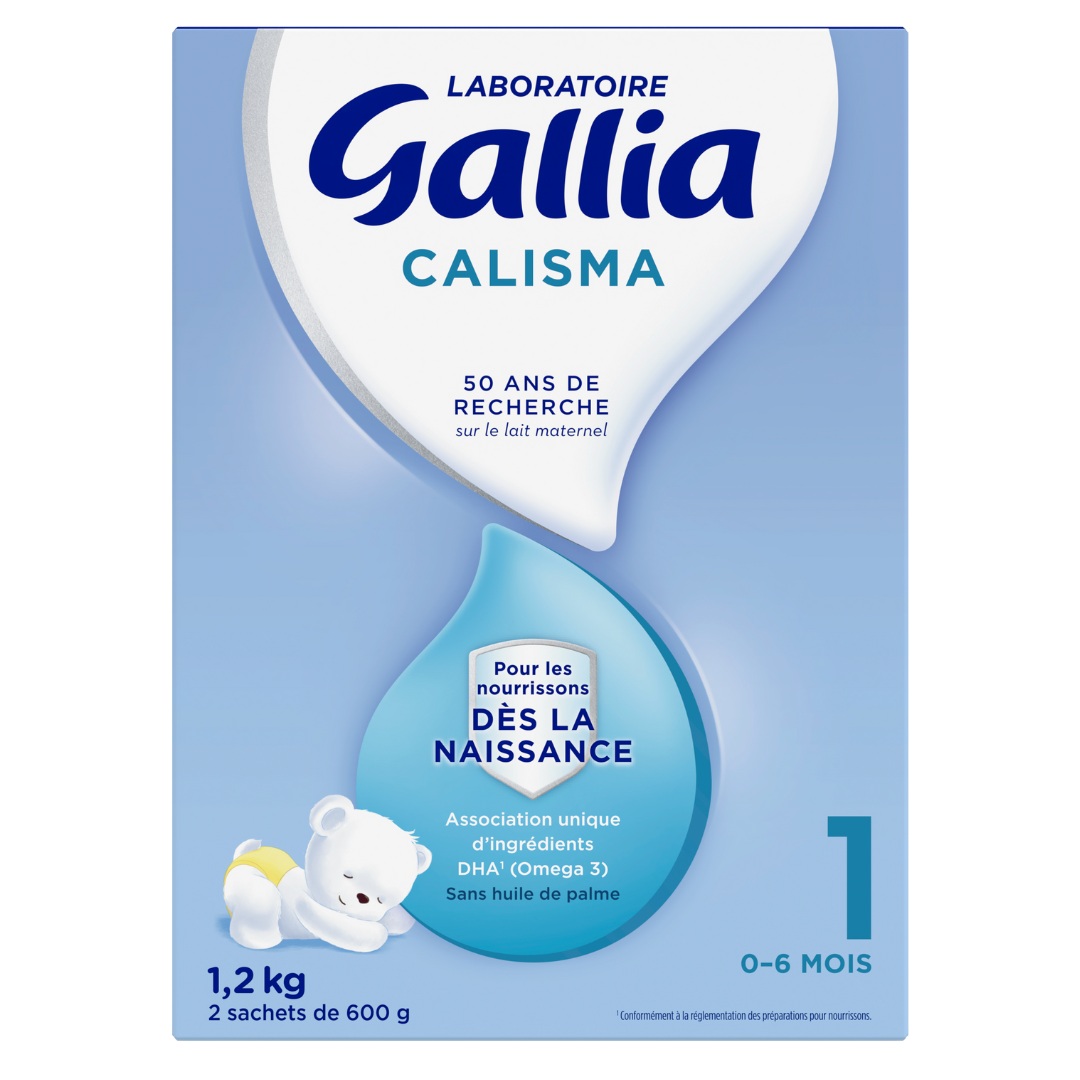 Gallia Calisma 1 Lait En Poudre Pour Bébé - 3 X 830 G - De 0 A 6 Mois à  Prix Carrefour