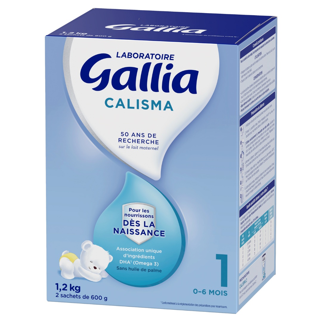 Gallia Calisma 2 Lait En Poudre Pour Bébé - 3 X 830 G - De 6 Mois A 1 An à  Prix Carrefour