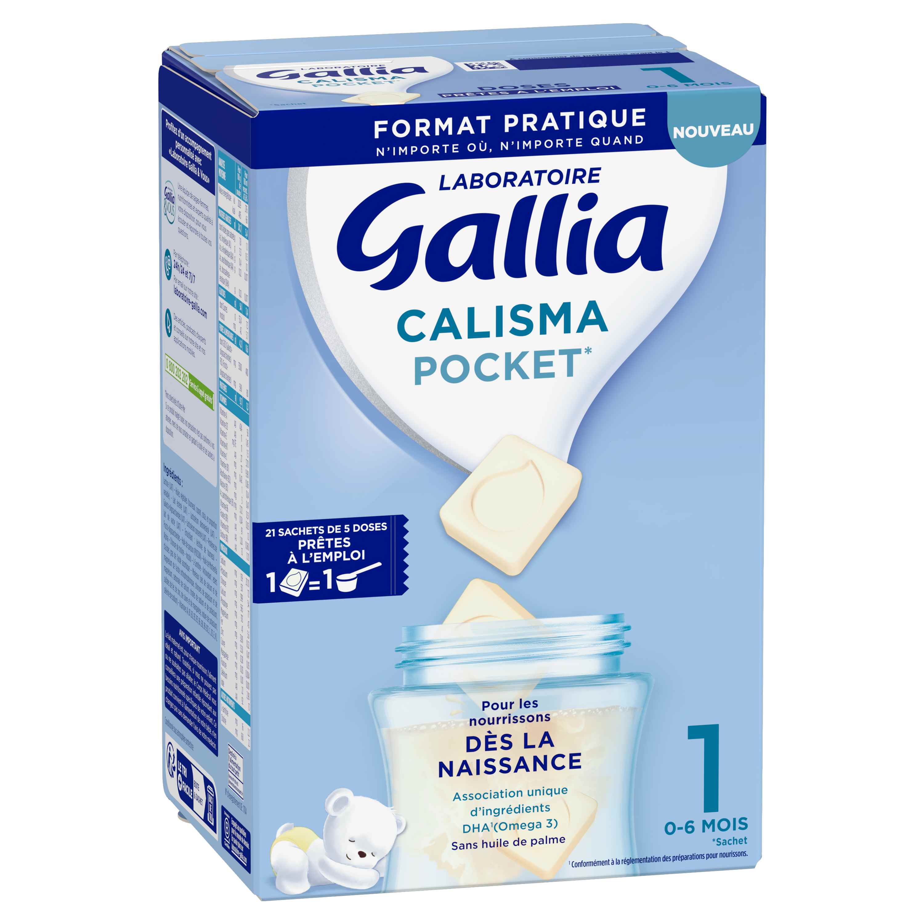 GALLIA CALISMA BIO 1ER AGE 0-6 MOIS 800G - PharmaJ