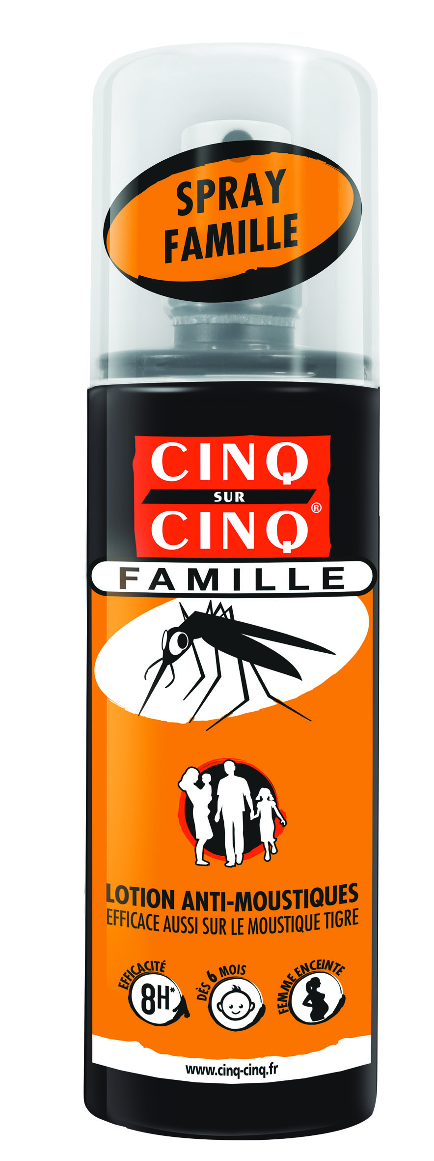 Cinq Sur Cinq Famille Lotion Anti-moustique